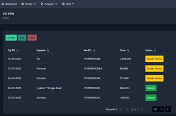 Web POS System